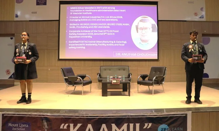 Children at Mount Litera Zee School